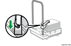 Stacker cart illustration