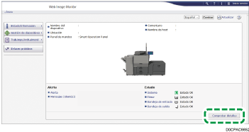 Ilustración de la pantalla del navegador web