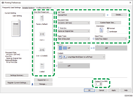 Driver screen illustration