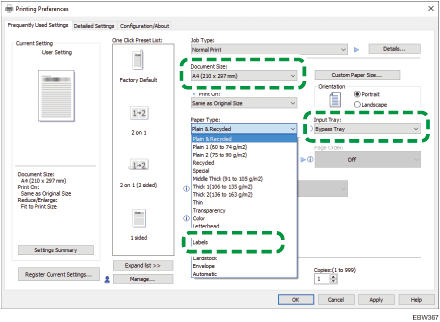 Driver screen illustration