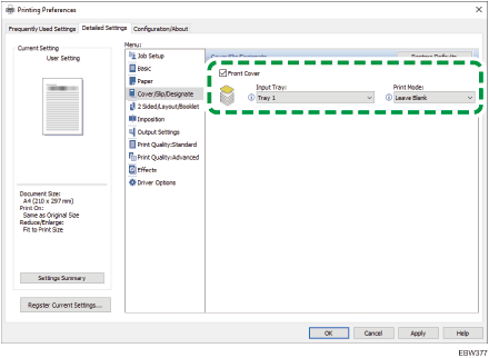 Driver screen illustration