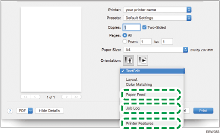Driver screen illustration