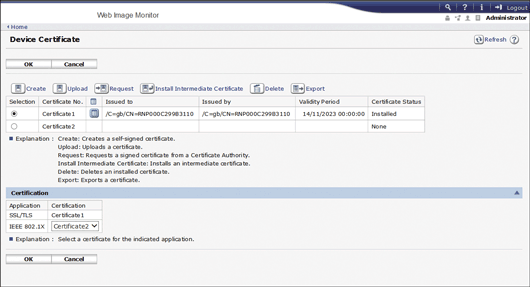 Web browser screen illustration