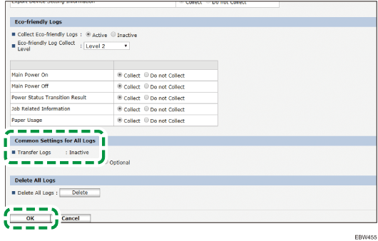 Web browser screen illustration