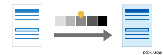 Illustration of Background Density