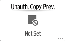 Operation panel screen illustration