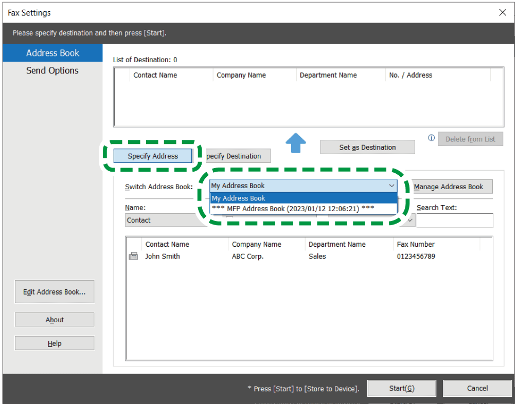 Driver screen illustration