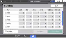 操作面板画面插图