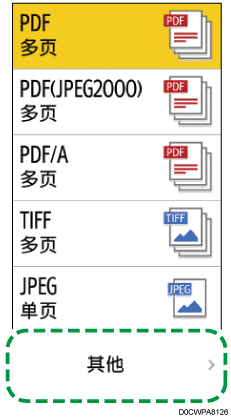 操作面板画面插图