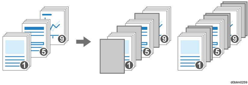Illustration of Insert designation sheet