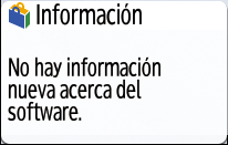 Ilustración de la pantalla del panel de operaciones