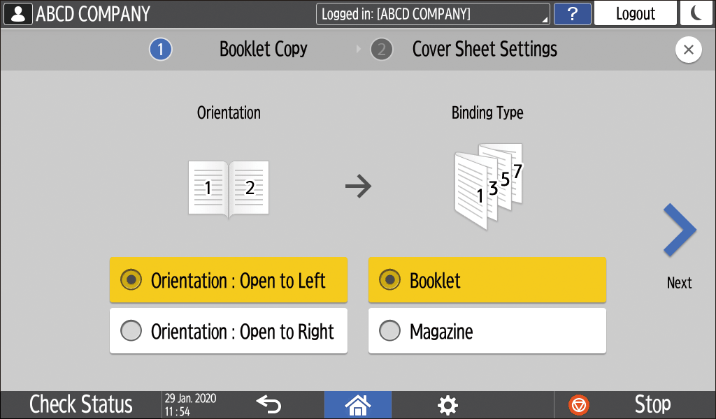 Käyttöpaneelin näyttö