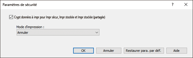 Illustration de l'écran du pilote