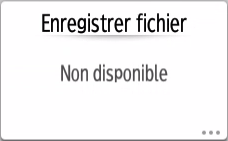 Illustration de l'écran du panneau de commande