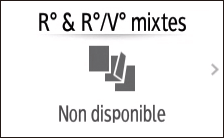 Illustration de l'écran du panneau de commande