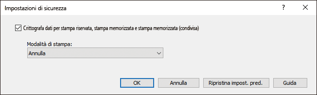 Illustrazione della schermata del driver