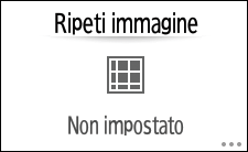 Illustrazione della schermata sul pannello di controllo