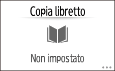 Illustrazione della schermata sul pannello di controllo