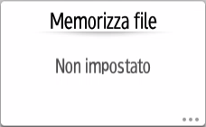 Illustrazione della schermata sul pannello di controllo