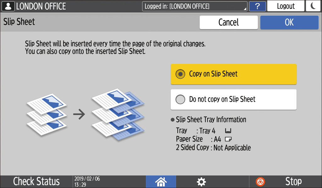 조작 패널 화면 그림