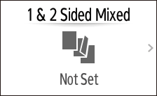 Illustrasjon av betjeningspanelet