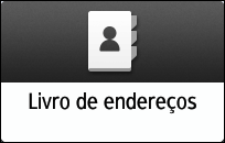 Ilustração do ecrã do painel de operação