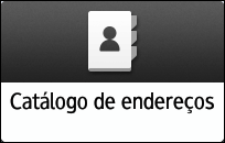 Ilustração da tela do painel de operação