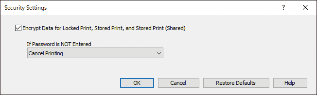 Bild på drivrutinens skärmbild