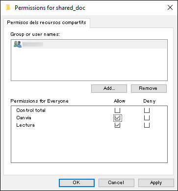 Il·lustració de la pantalla del sistema operatiu