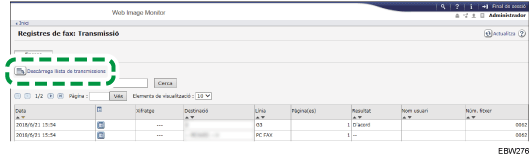 Il·lustració de la pantalla del navegador web