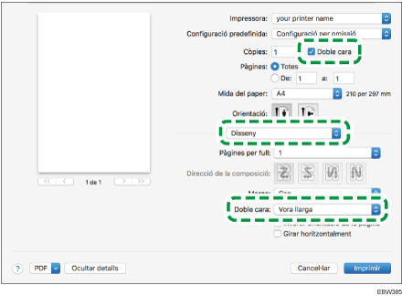 Il·lustració de pantalla de driver