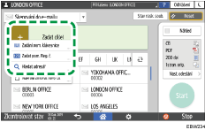 Ilustrace ovládacího panelu