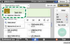 Ilustrace ovládacího panelu