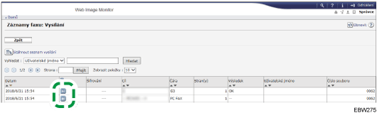 Ilustrace obrazovky webového prohlížeče