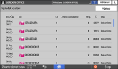 Ilustrace ovládacího panelu