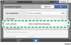 Abbildung Bedienfeld-Display