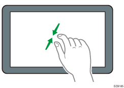 Απεικόνιση "τσιμπήματος" με απομάκρυνση