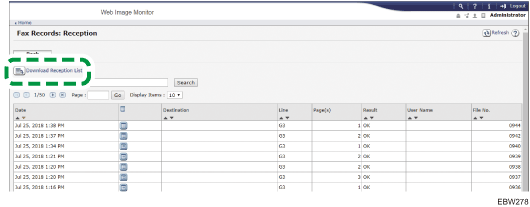 Web browser screen illustration