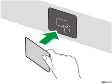 the card reader illustration