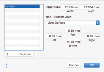 Operation panel screen illustration