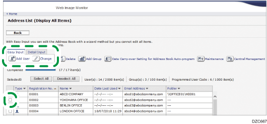 Web browser screen illustration