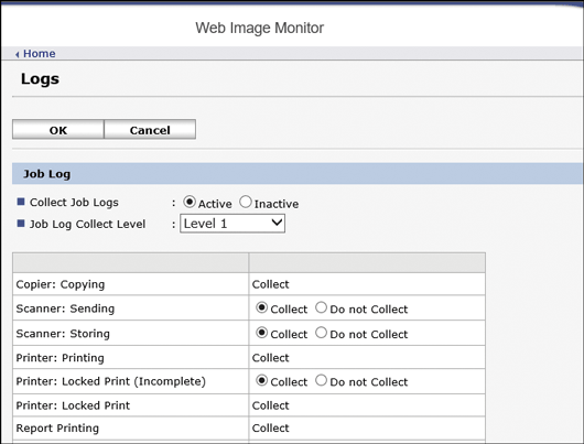 Web browser screen illustration