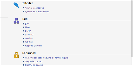 Ilustración de la pantalla del navegador web