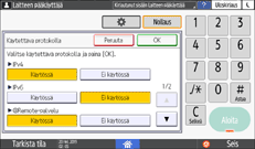 Käyttöpaneelin näyttö