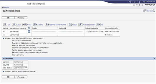 Selaimen näytön kuva