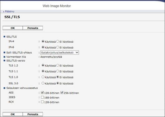 Selaimen näytön kuva