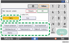 Käyttöpaneelin näyttö