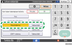Käyttöpaneelin näyttö