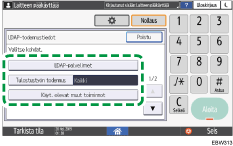 Käyttöpaneelin näyttö