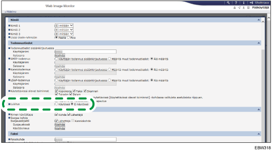 Selaimen näytön kuva